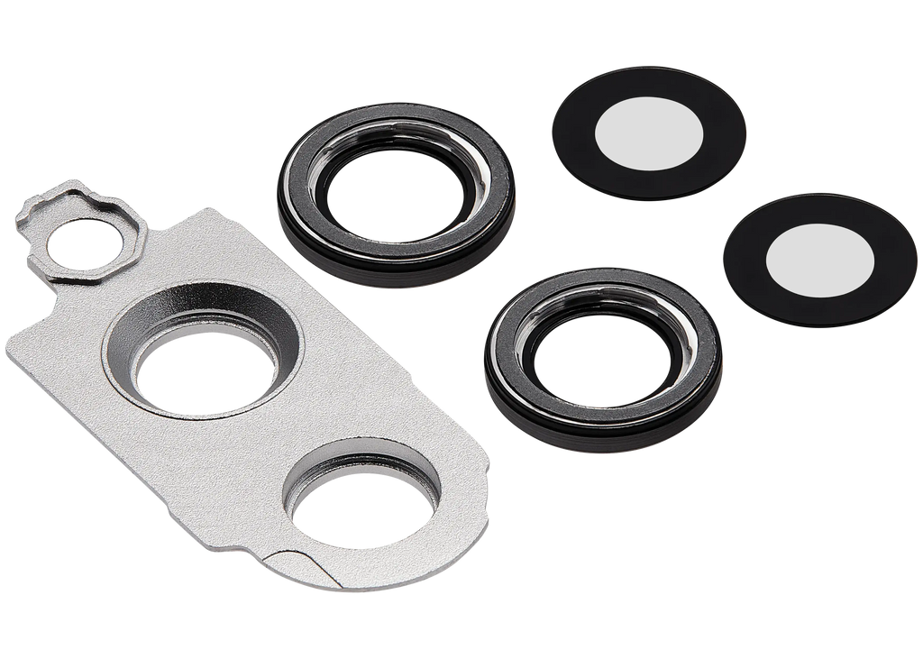 Rear camera lens with cover frame for Samsung Galaxy Z Flip 7 5G (F766)