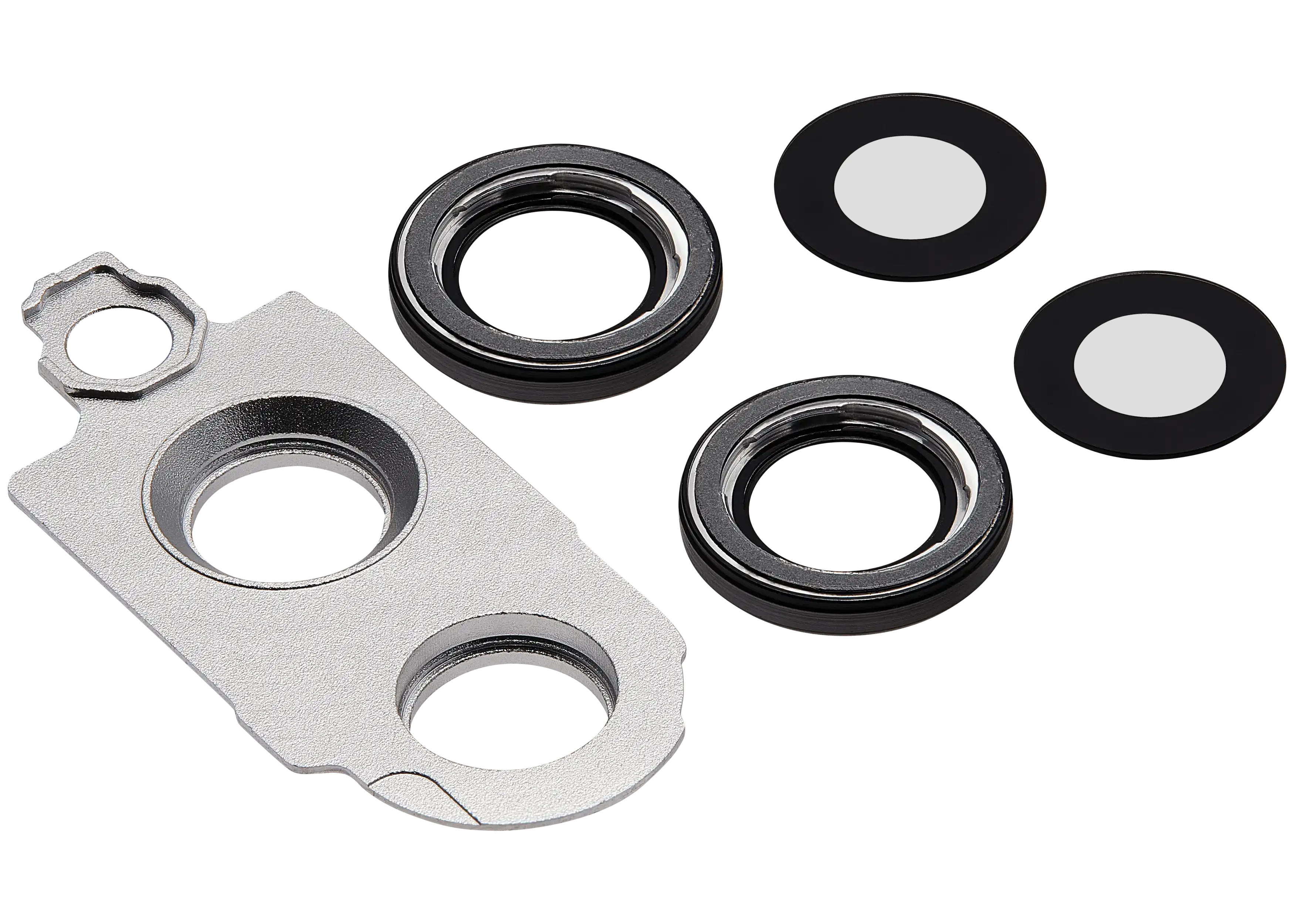 Rear camera lens with cover frame for Samsung Galaxy Z Flip 7 5G (F766)
