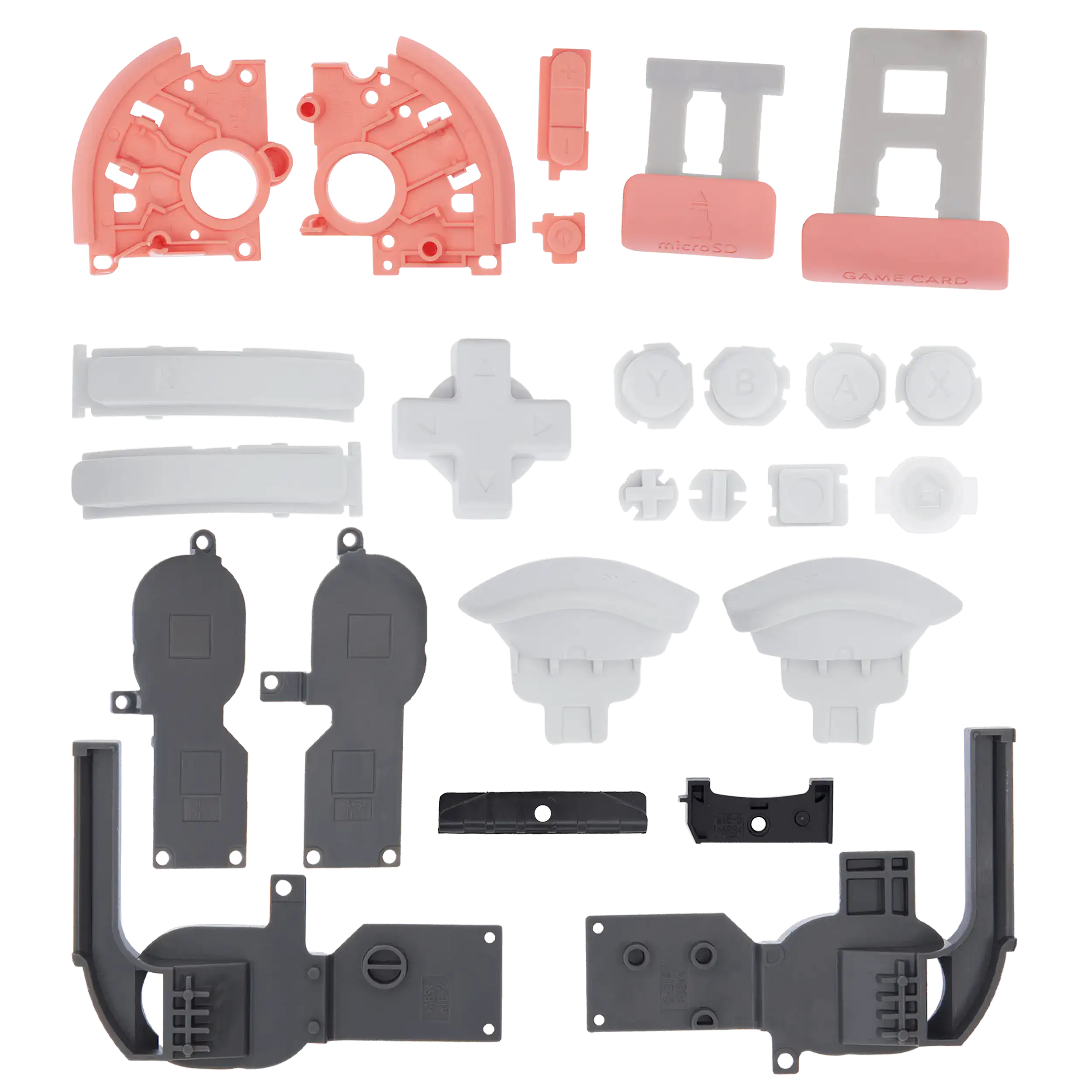Complete button assembly for Nintendo Switch Lite (Coral)