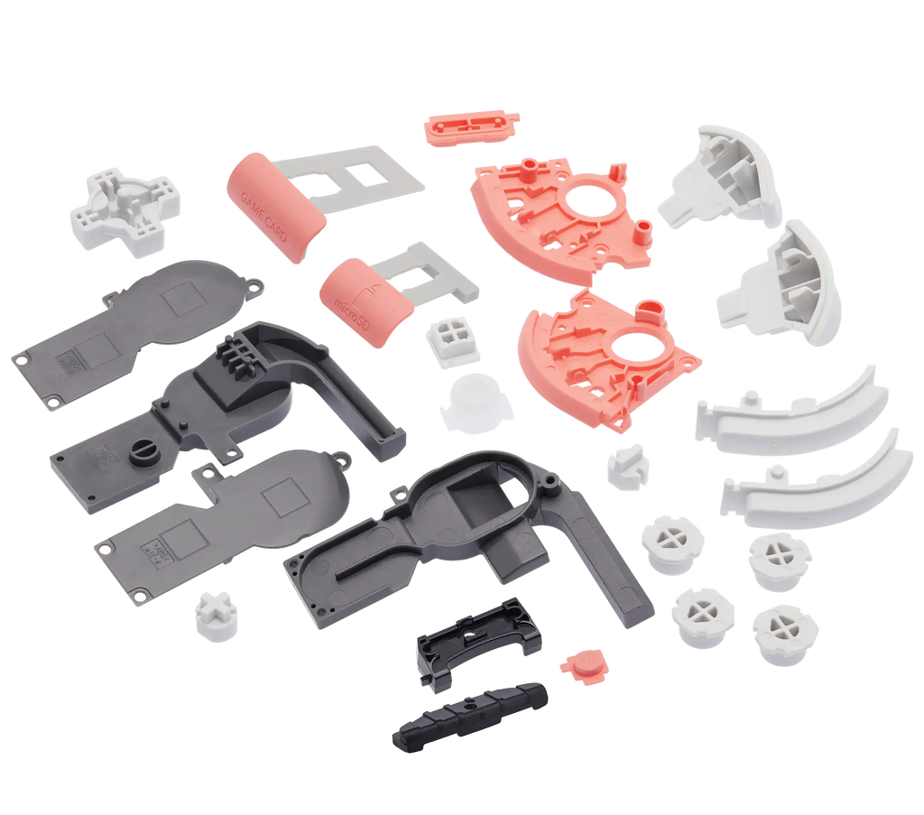 Complete button assembly for Nintendo Switch Lite (Coral)