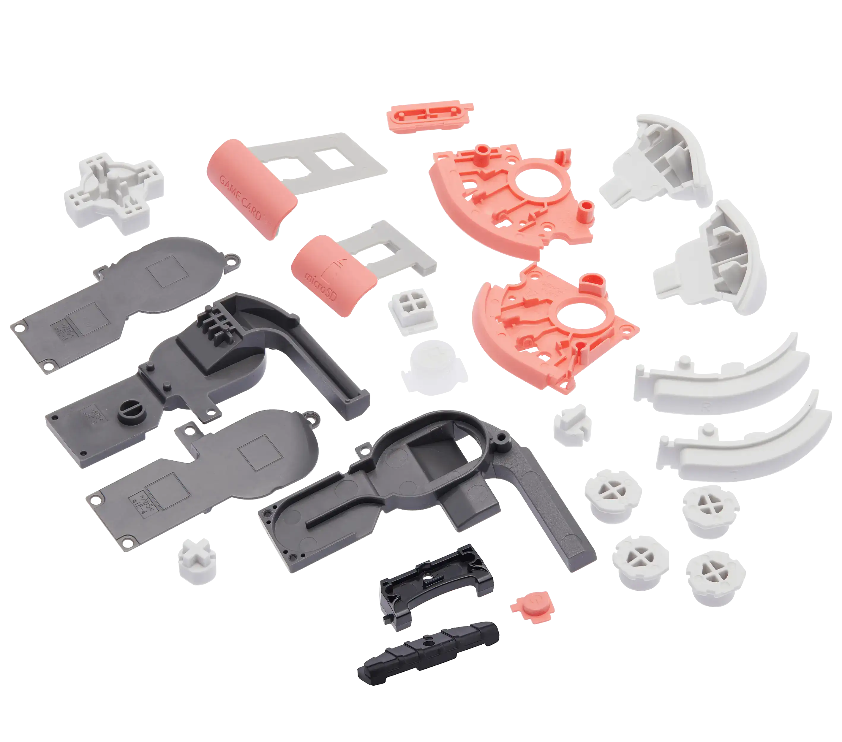 Complete button assembly for Nintendo Switch Lite (Coral)