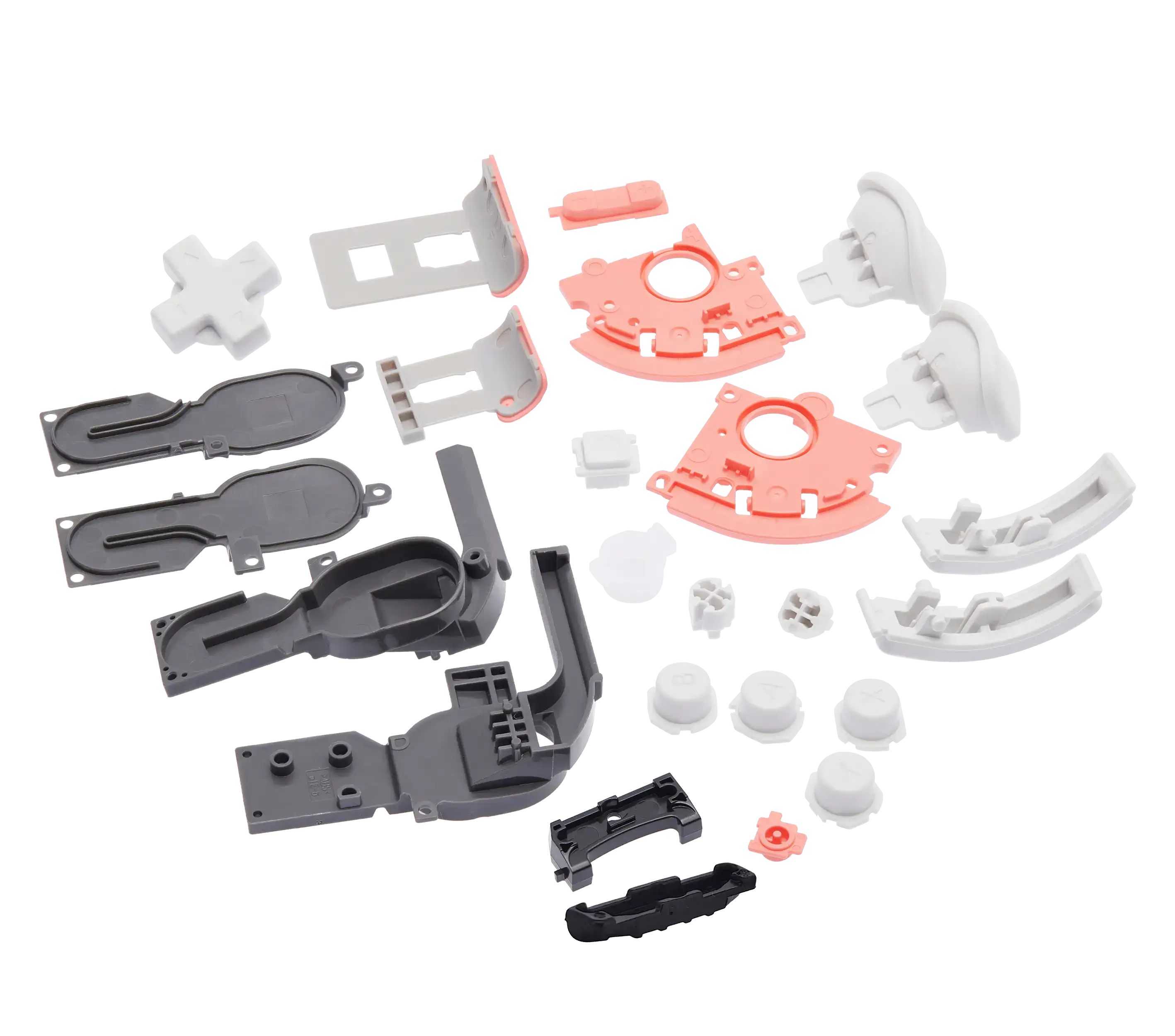 Complete button assembly for Nintendo Switch Lite (Coral)