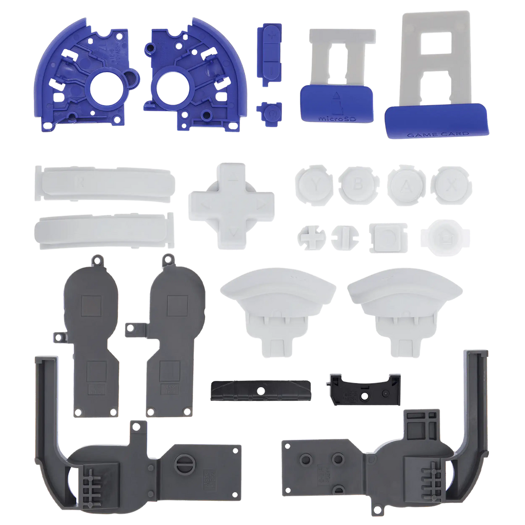 Complete Button Assembly for Nintendo Switch Lite (Blue)