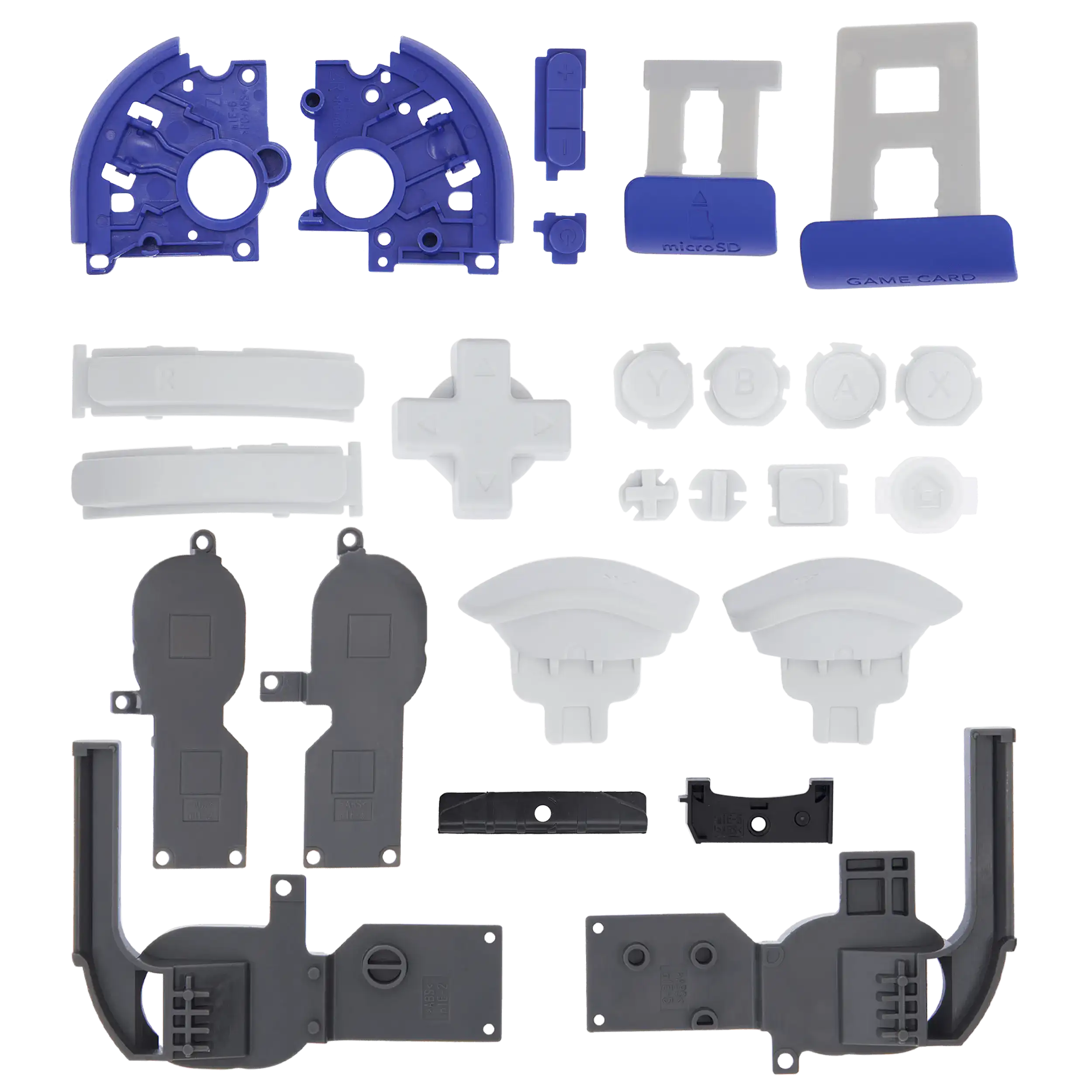 Complete Button Assembly for Nintendo Switch Lite (Blue)