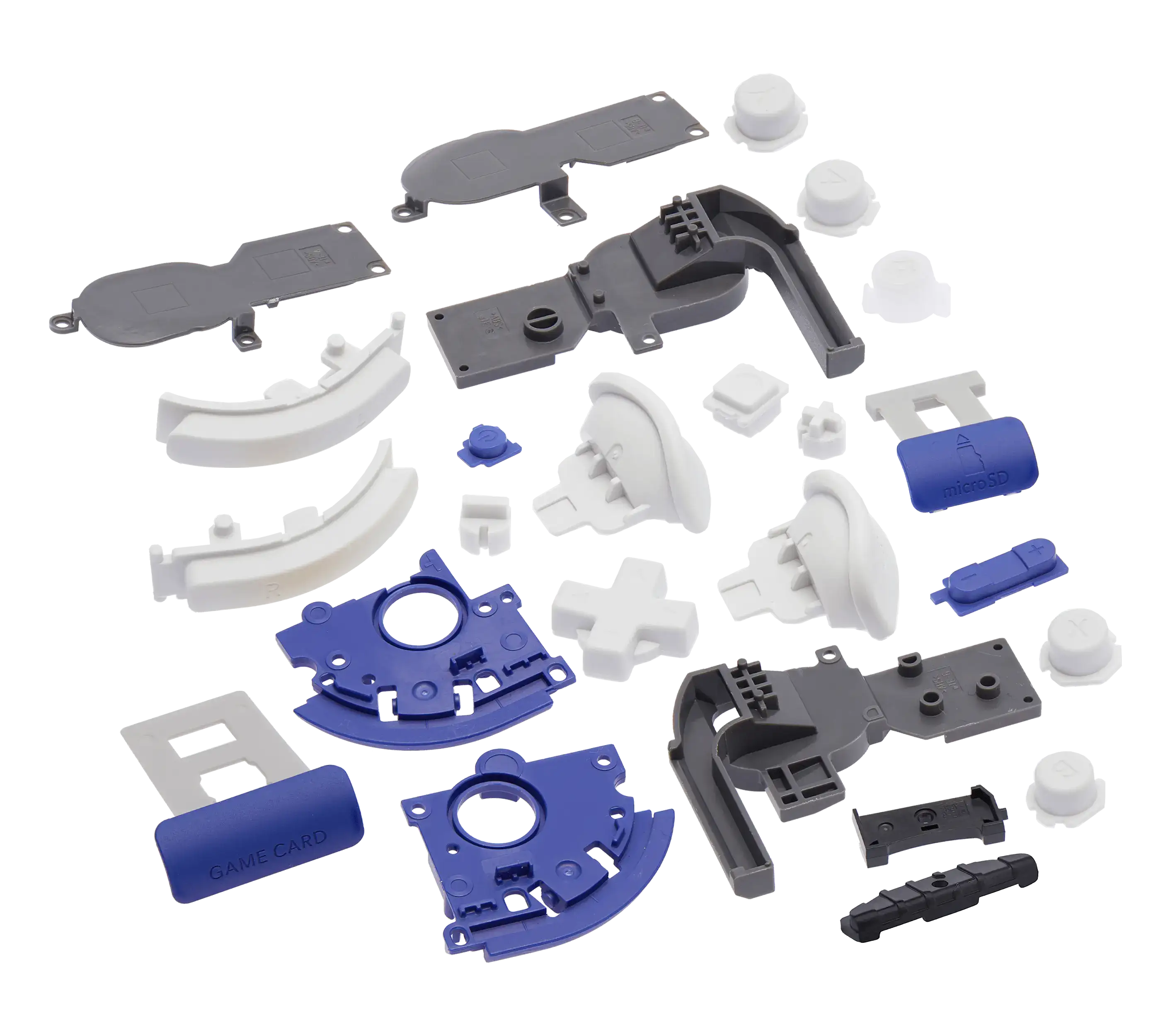 Complete Button Assembly for Nintendo Switch Lite (Blue)