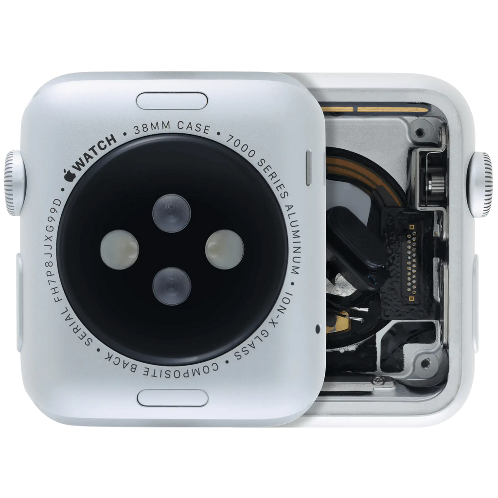 Housing for Apple Watch Series 1 (38mm) - Aluminum/Silver - Cellular Version - Used OEM Removal, Grade A