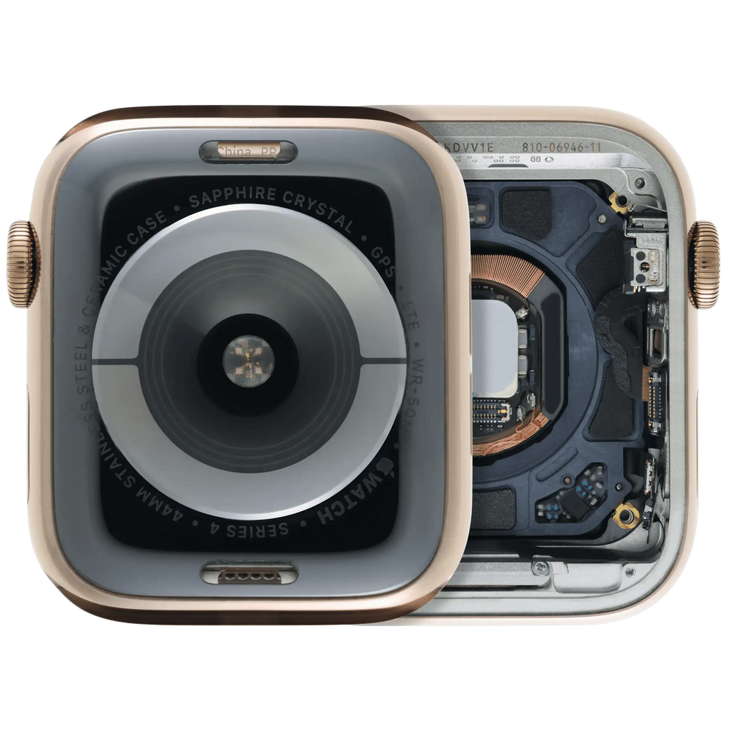 Gehäuseeinheit Apple Watch S4 44mm Edelstahl Gold OEM Pull A