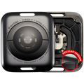 Stainless Steel Back Cover for Apple Watch Series 5 (40mm) LTE Version, Space Black