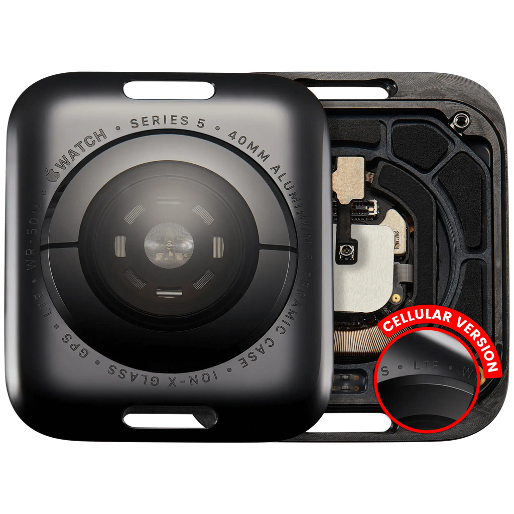 Backcover Assembly für Apple Watch Series 5 40mm LET Space Black