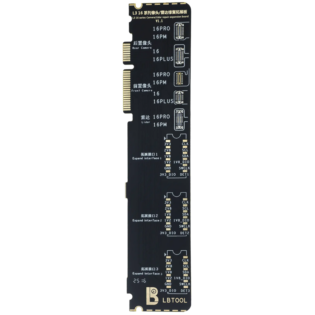 Rückkamera-/Radar-Lese- und Schreib-Adapterboard für iPhone 16 Serie (LB TOOL)