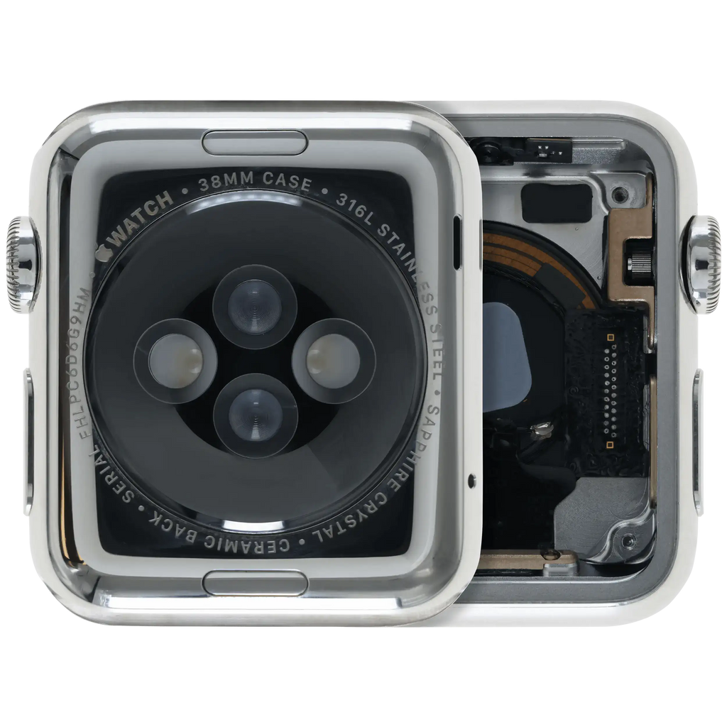 Housing for Apple Watch Series 1 (38MM) (used OEM removal, Grade A) (Stainless / Silver)