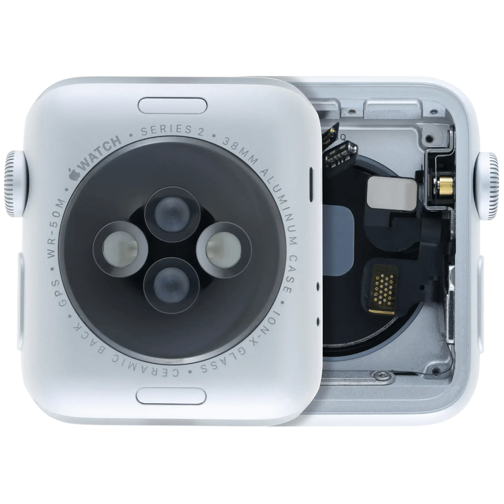 Apple Watch S2 38mm Gehäuse Aluminium Silber Cellular gebrauchter OEM-Ausbau, Qu