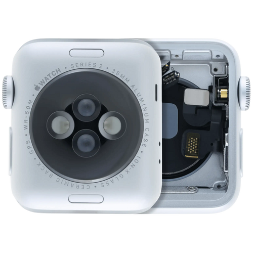 Apple Watch S2 38mm Gehäuse Aluminium Silber Cellular gebrauchter OEM-Ausbau, Qu
