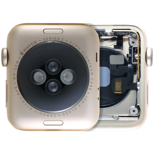 Apple Watch S2 42mm Cellular Gehäuse Gold OEM-Ausbau A