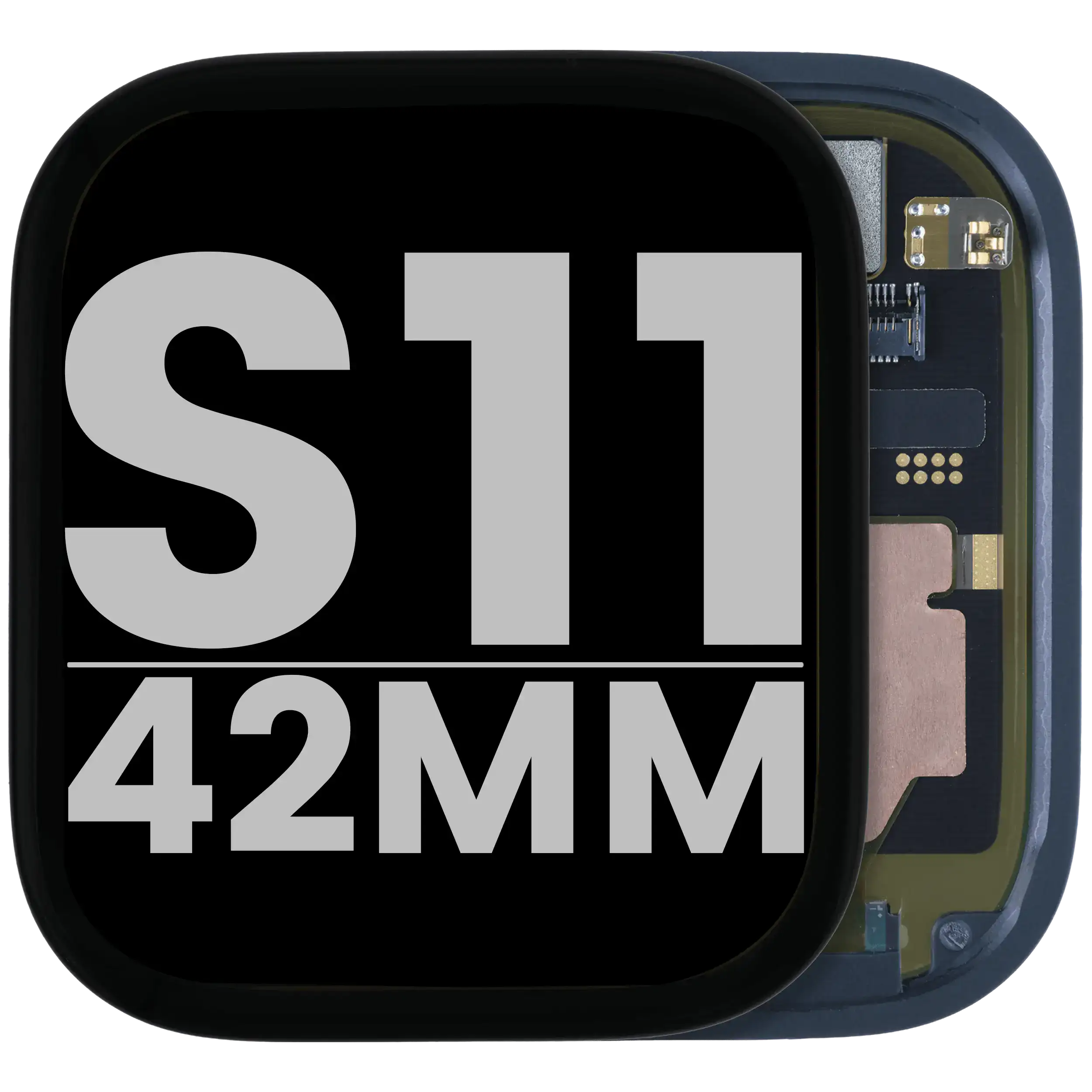 OLED-Display für Watch Series 11 (42MM) (gebrauchter OEM-Ausbau, Qualität A)