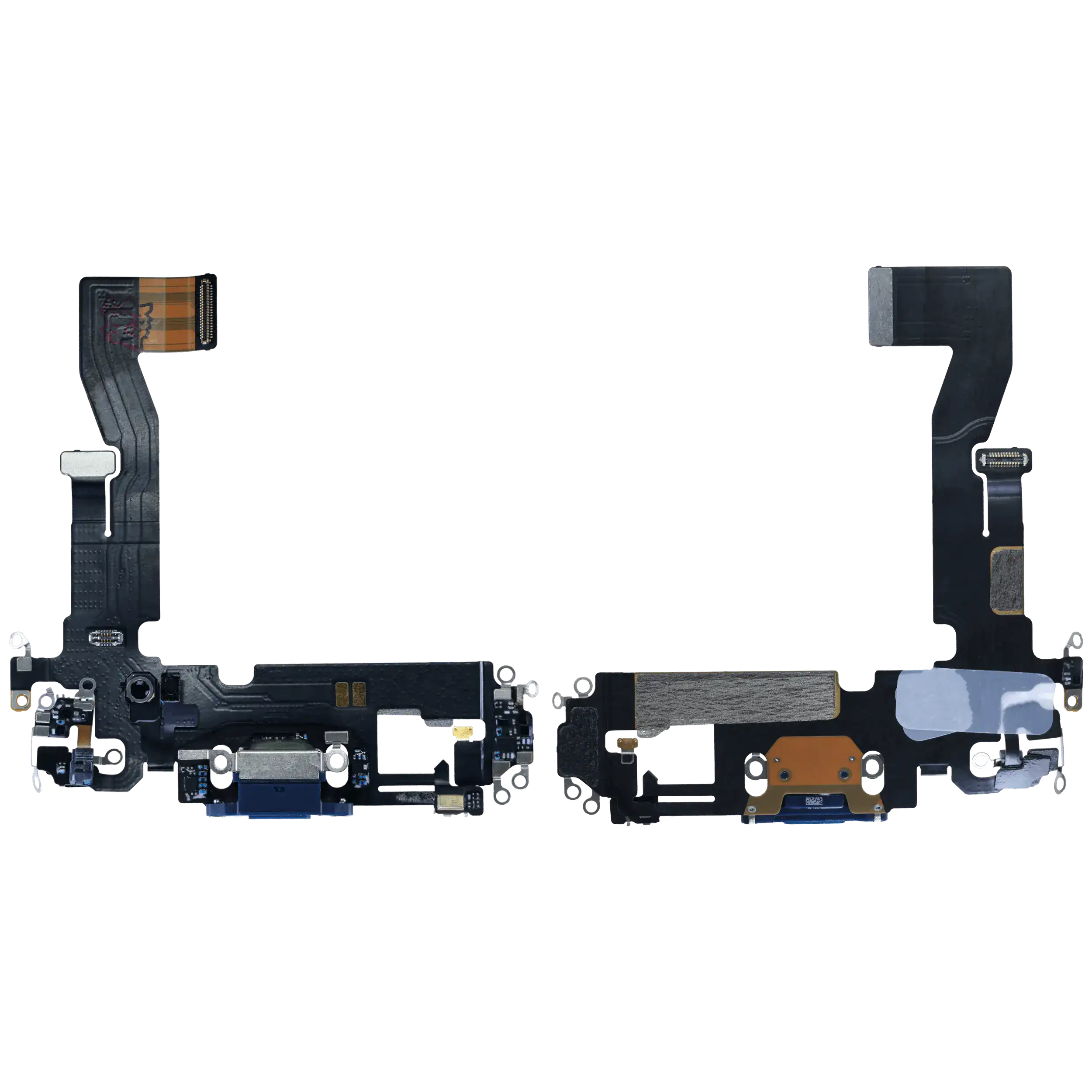 Ladebuchse Flexkabel für iPhone 12 (Gebrauchter OEM-Ausbau) (Blau)