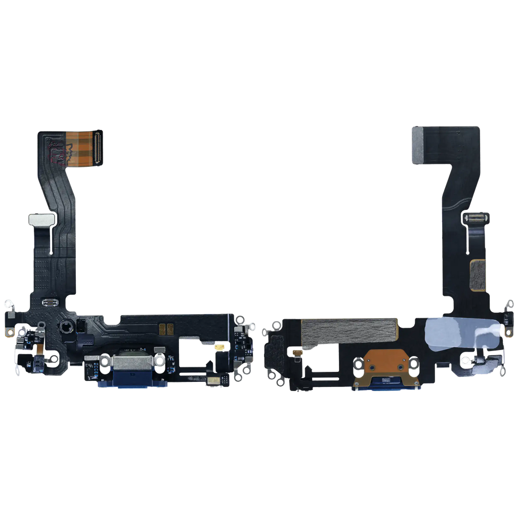 Ladebuchse Flexkabel für iPhone 12 (Gebrauchter OEM-Ausbau) (Blau)