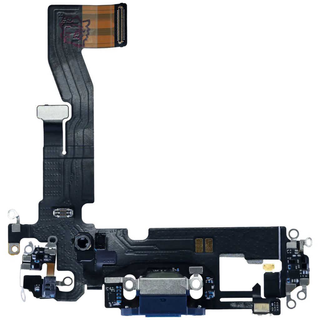 Ladebuchse Flexkabel für iPhone 12 (Gebrauchter OEM-Ausbau) (Blau)