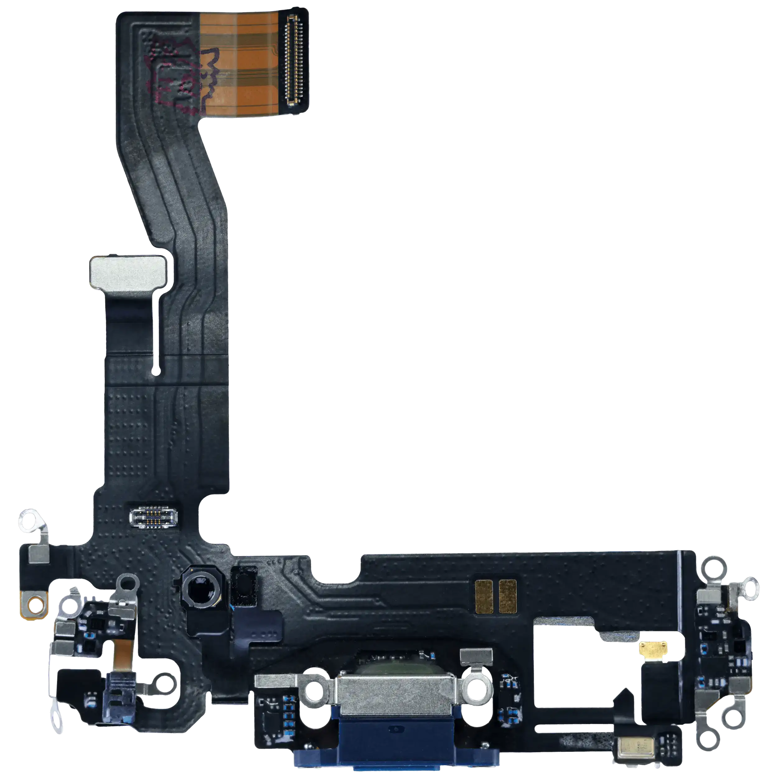 Ladebuchse Flexkabel für iPhone 12 (Gebrauchter OEM-Ausbau) (Blau)