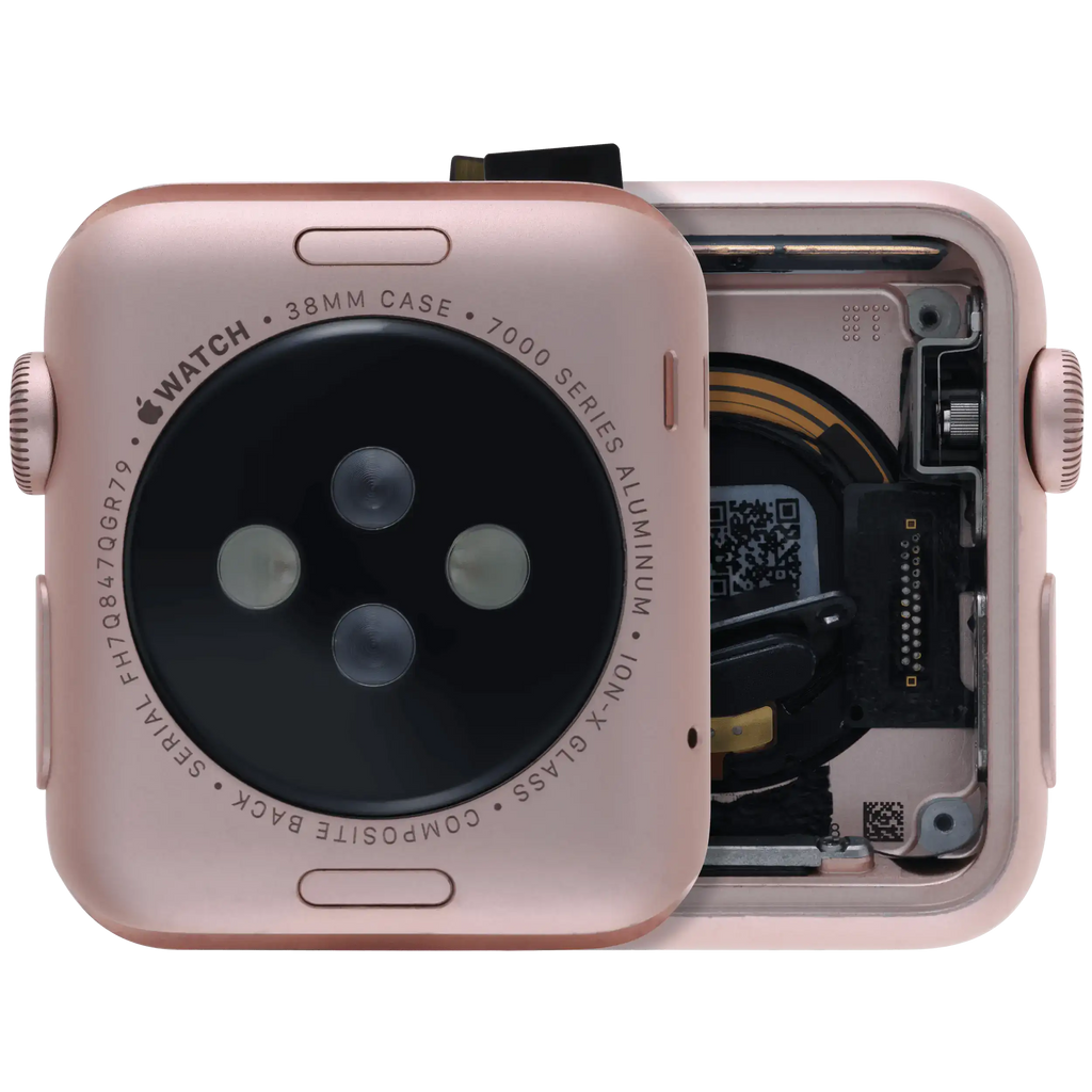 Gehäuse für Apple Watch Series 1 38mm - gebrauchter OEM-Ausbau, Qualität A Roség
