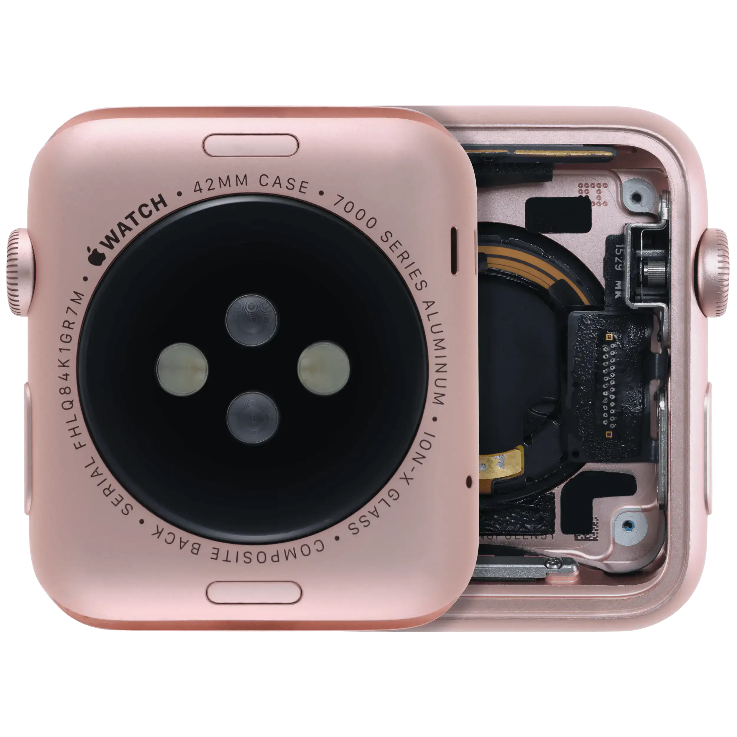 Apple Watch Series 1 42mm Gehäuse Roségold Cellular OEM A