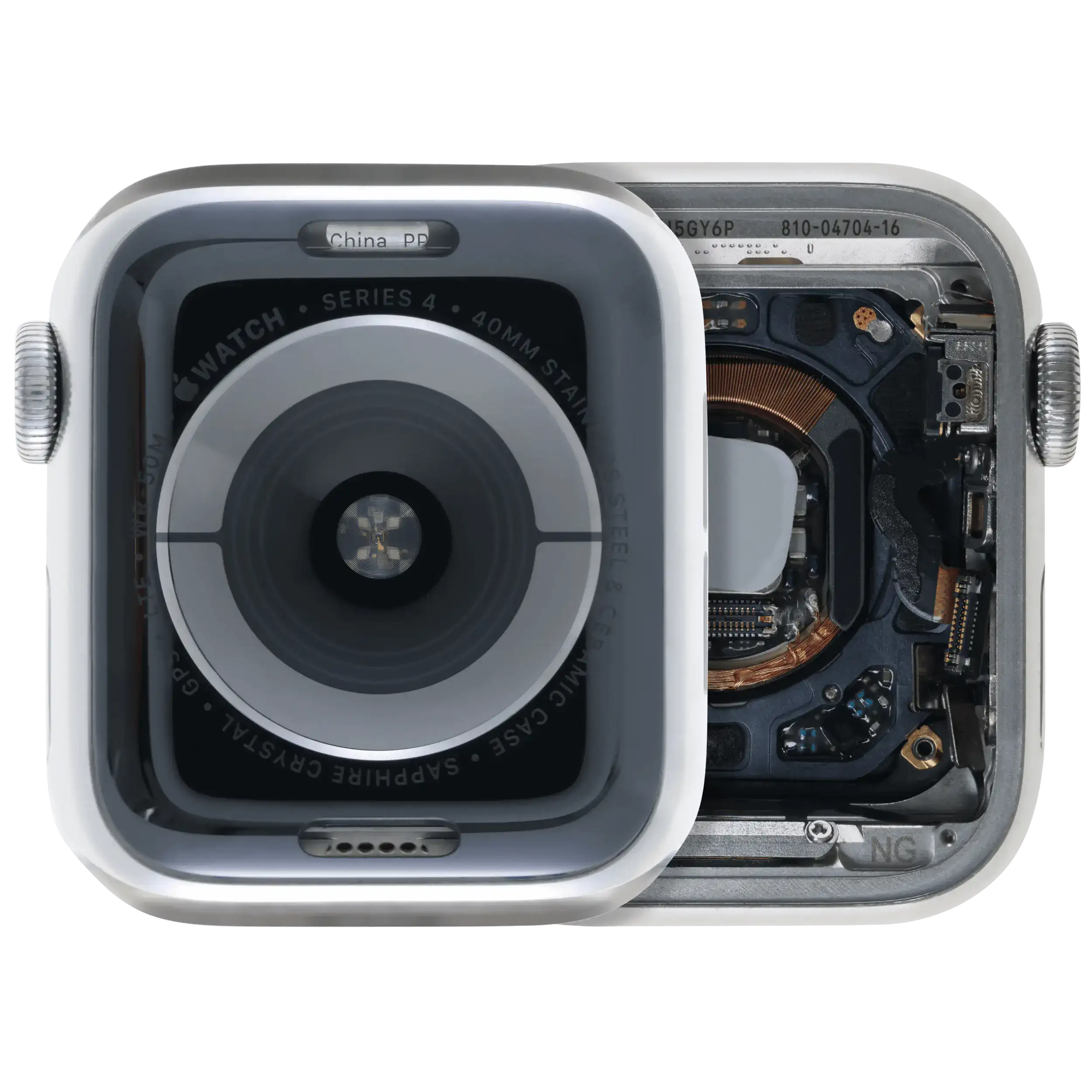 Gehäuse-Baugruppe Apple Watch Series 4 40mm gebrauchter OEM-Ausbau, Qualität A S