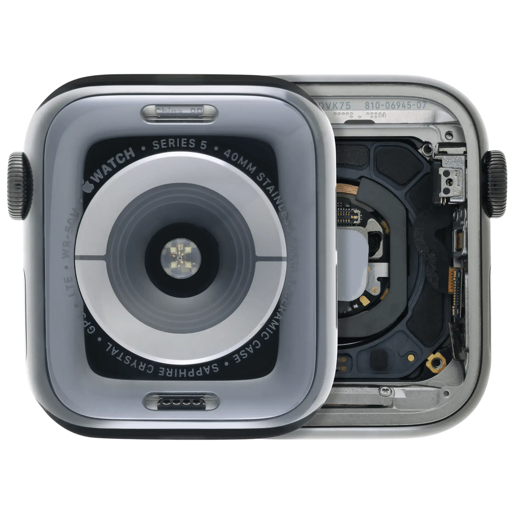 Housing Assembly for Apple Watch Series 5 (40MM) – Stainless Steel / Space Black (Used OEM Pull, Grade A)
