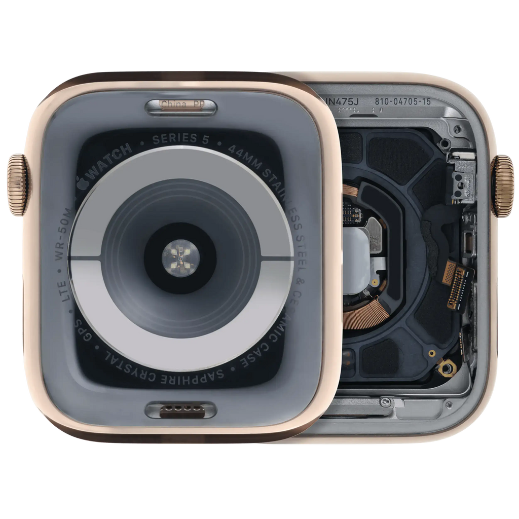 Housing Assembly for Apple Watch Series 5 (44mm) - Stainless Steel/Gold - Used OEM Pull, Grade A
