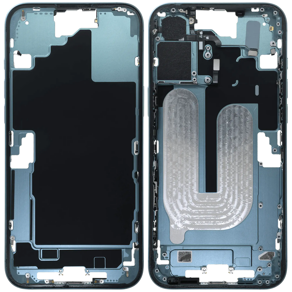 Original Apple-Ausbau B gebraucht – iPhone 16 Plus US Version Rahmen Teal
