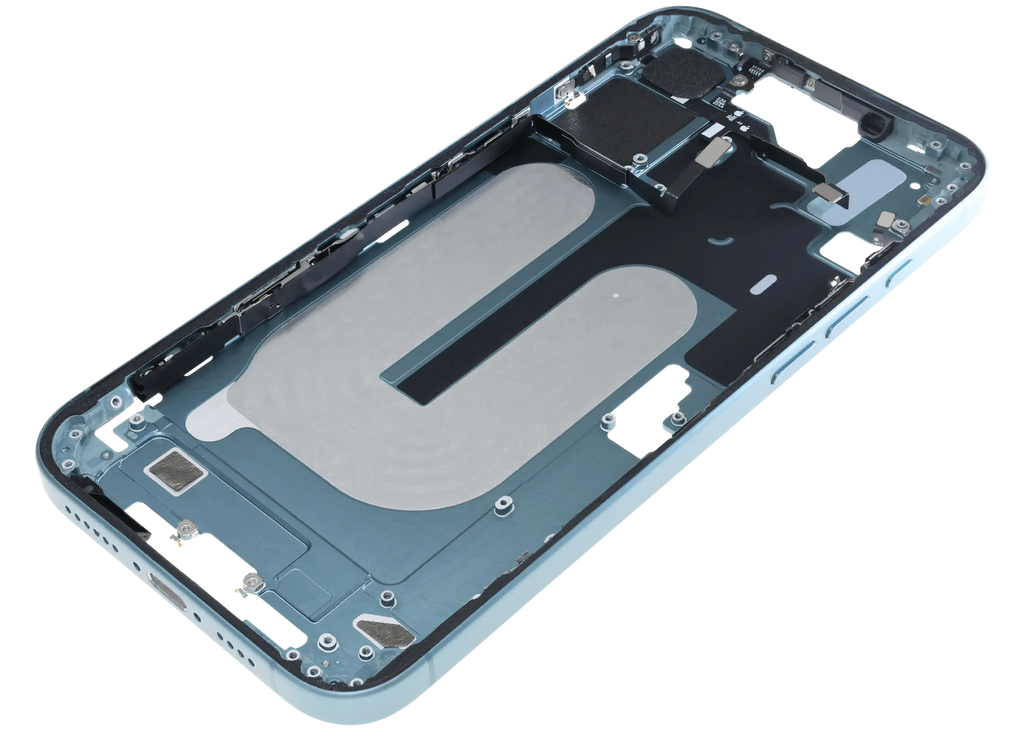 Original Apple-Ausbau B gebraucht – iPhone 16 Plus US Version Rahmen Teal