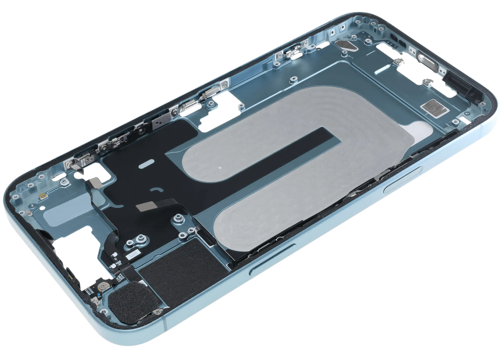 Original Apple-Ausbau B gebraucht – iPhone 16 Plus US Version Rahmen Teal