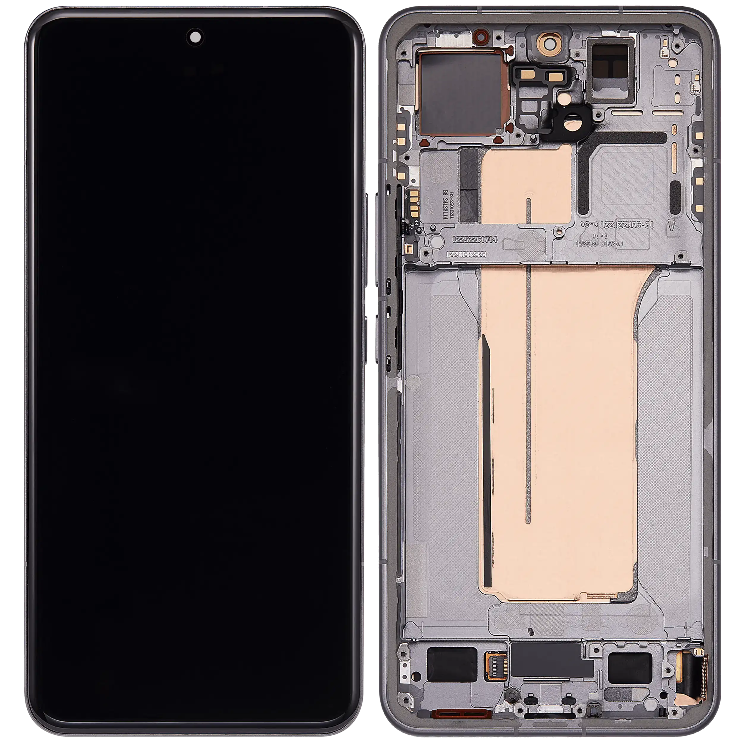 OLED-Display mit Rahmen für Xiaomi 15 Pro (Refurbished) (Schwarz)