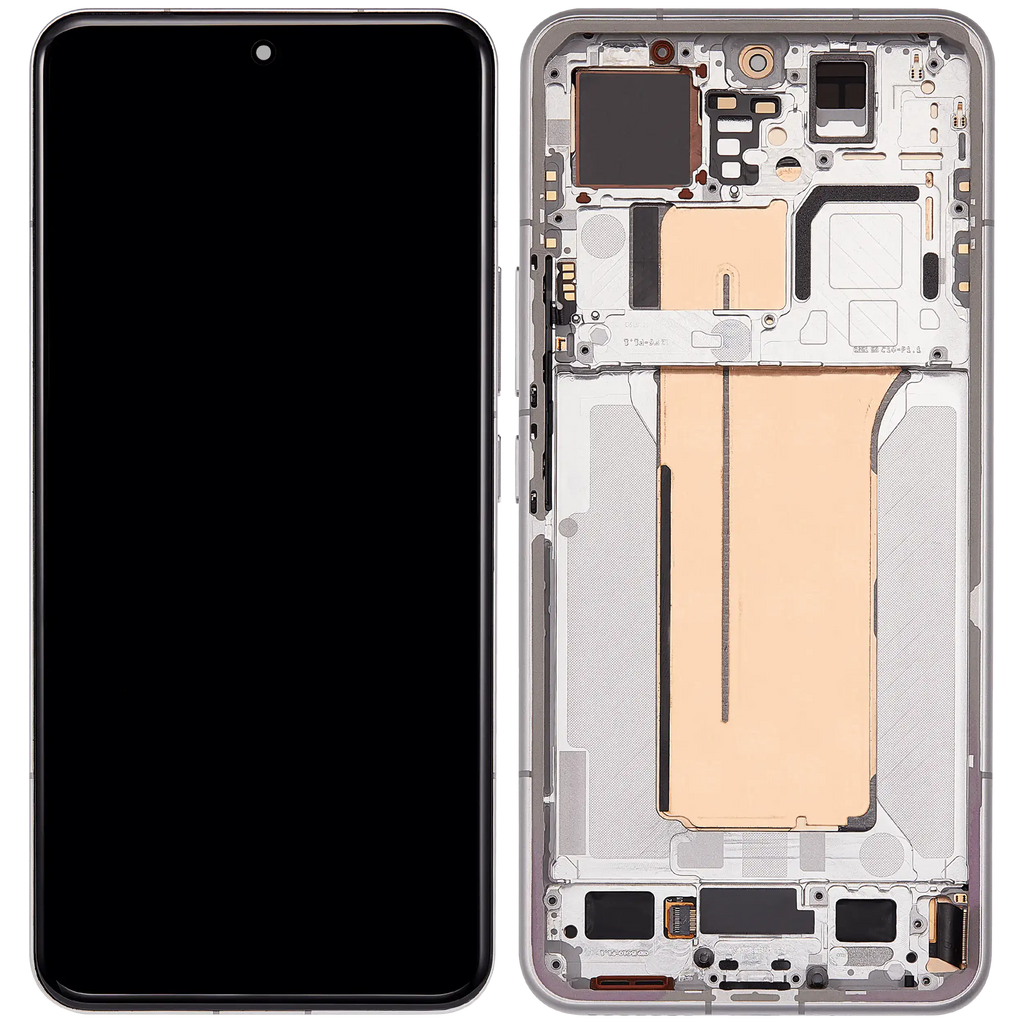 OLED Display with Frame for Xiaomi 15 Pro (Refurbished) (White)