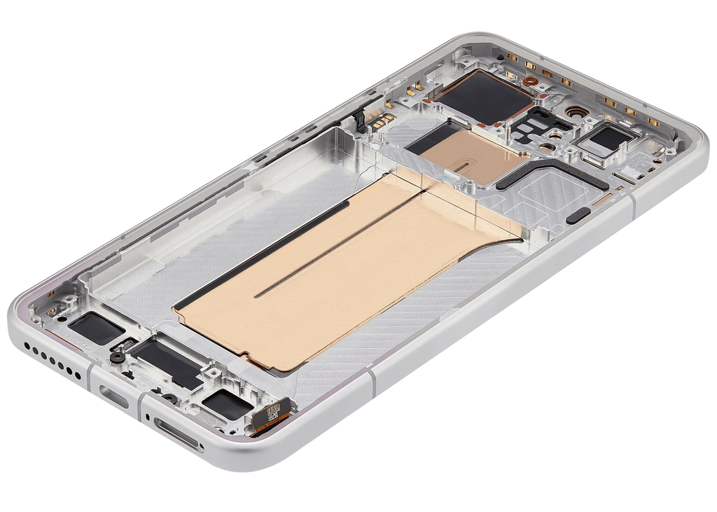 OLED Display with Frame for Xiaomi 15 Pro (Refurbished) (White)