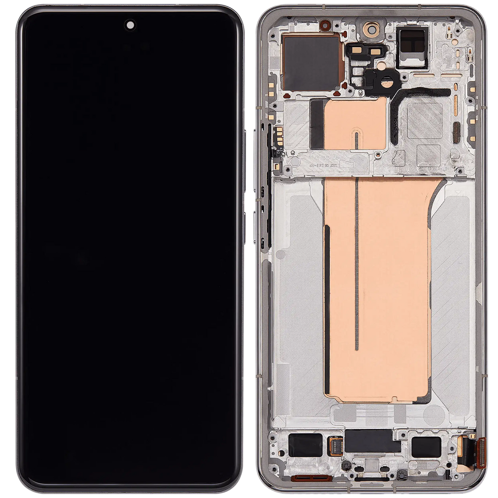 OLED-Display mit Rahmen für Xiaomi 15 Pro (Generalüberholt) (Silber)