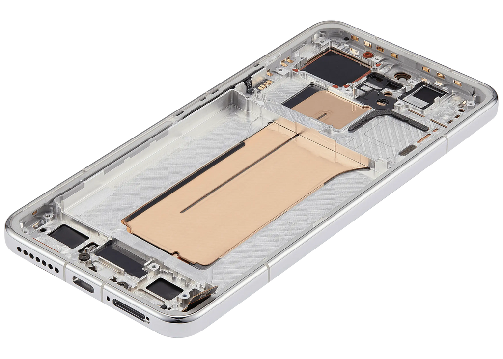 OLED-Display mit Rahmen für Xiaomi 15 Pro (Generalüberholt) (Silber)