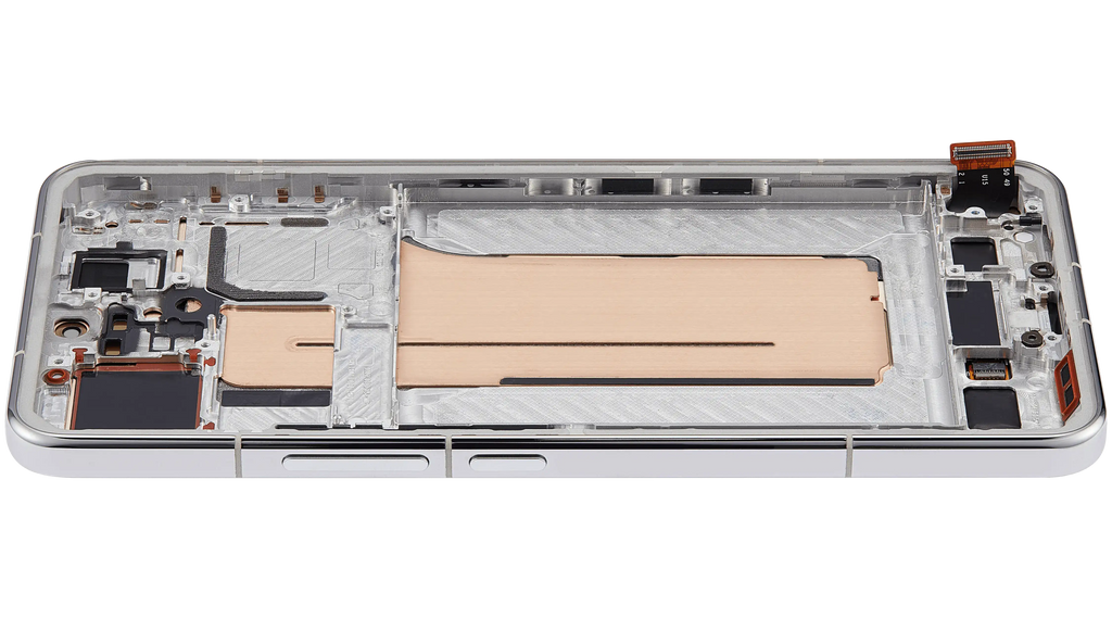 OLED-Display mit Rahmen für Xiaomi 15 Pro (Generalüberholt) (Silber)