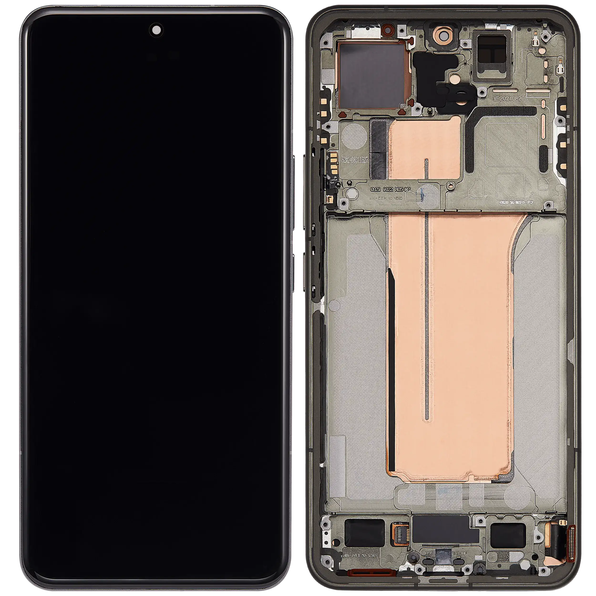OLED Display with Frame for Xiaomi 15 Pro (Refurbished) (Green)
