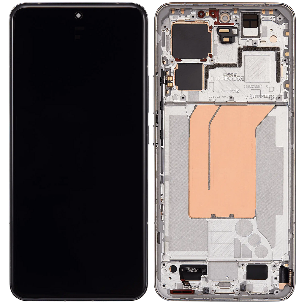 OLED-Display mit Rahmen für Xiaomi 14 Pro (Refurbished) (Silber)