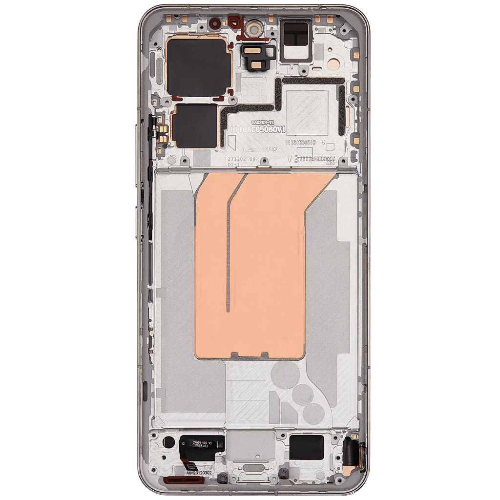 OLED-Display mit Rahmen für Xiaomi 14 Pro (Refurbished) (Silber)