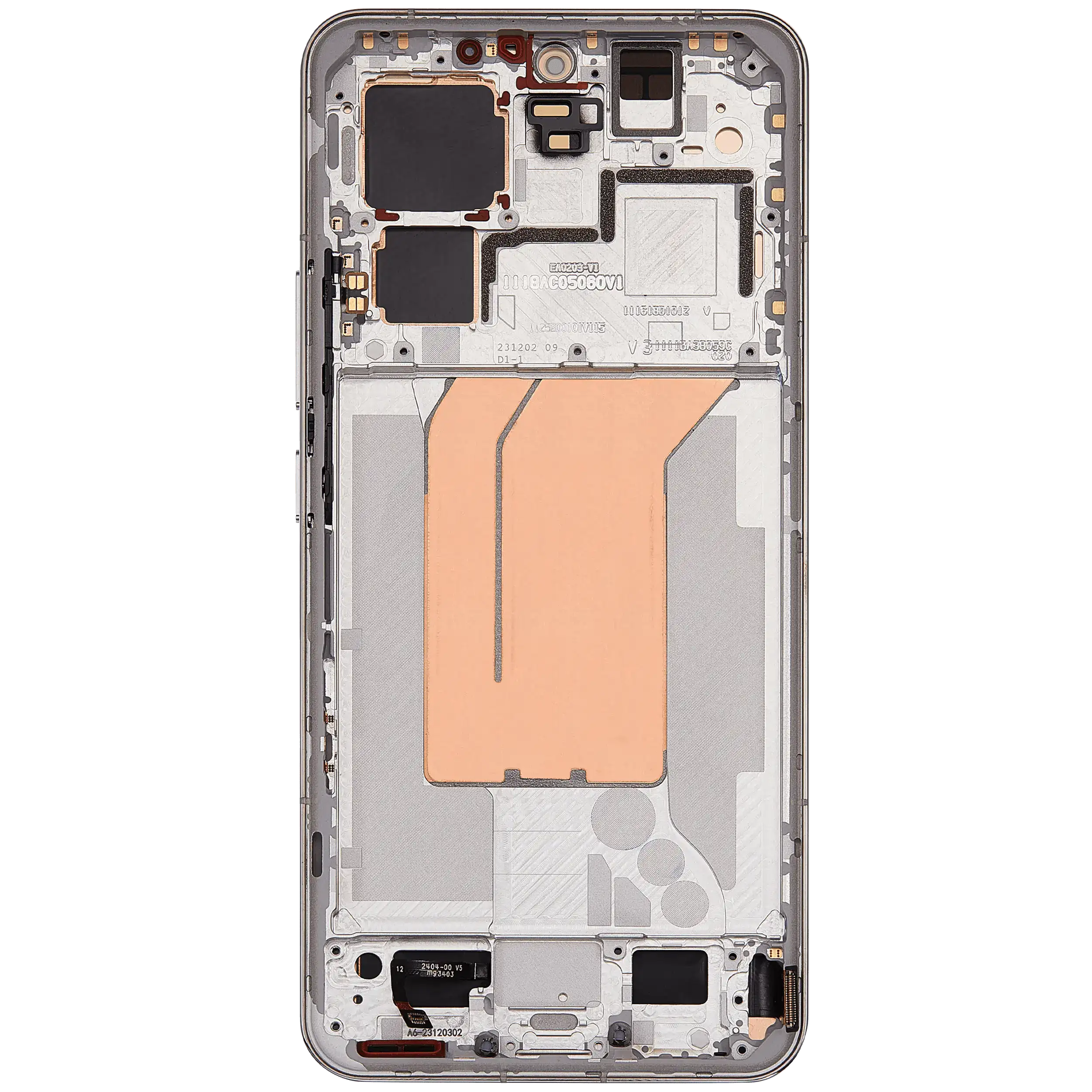 OLED-Display mit Rahmen für Xiaomi 14 Pro (Refurbished) (Silber)