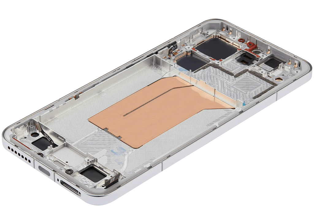 OLED-Display mit Rahmen für Xiaomi 14 Pro (Refurbished) (Silber)