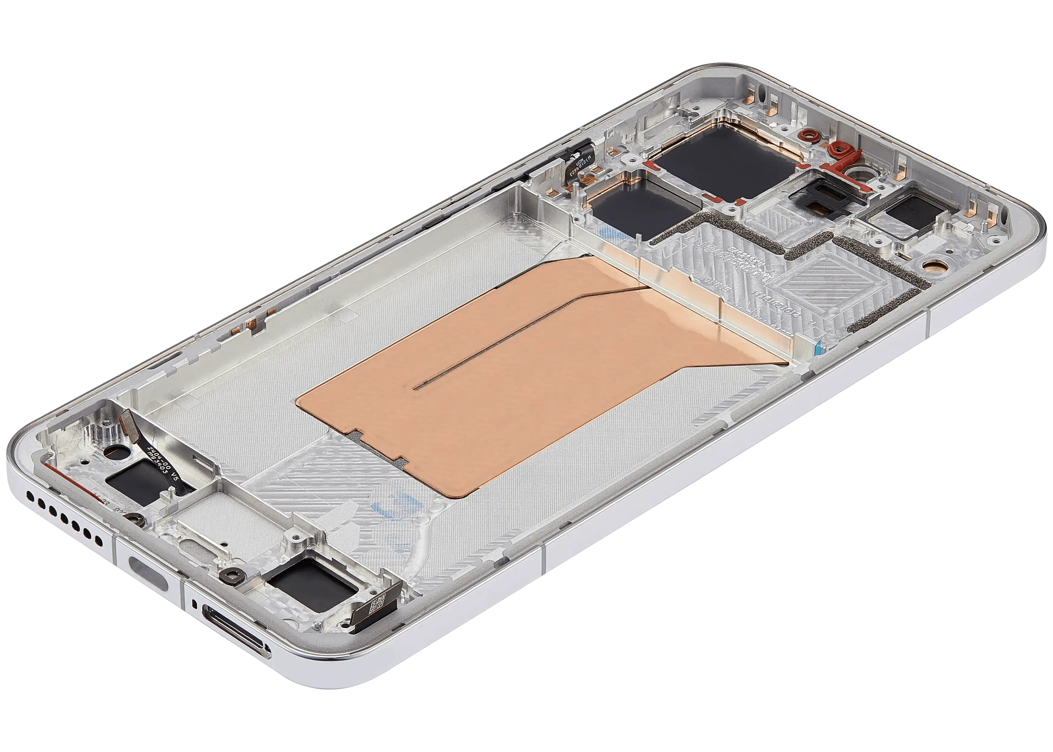 OLED-Display mit Rahmen für Xiaomi 14 Pro (Refurbished) (Silber)