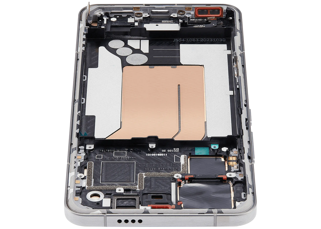 OLED Display with Frame for Xiaomi 14 Pro (Refurbished) (Titanium)