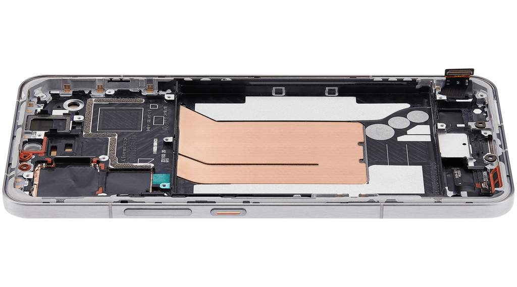OLED Display with Frame for Xiaomi 14 Pro (Refurbished) (Titanium)