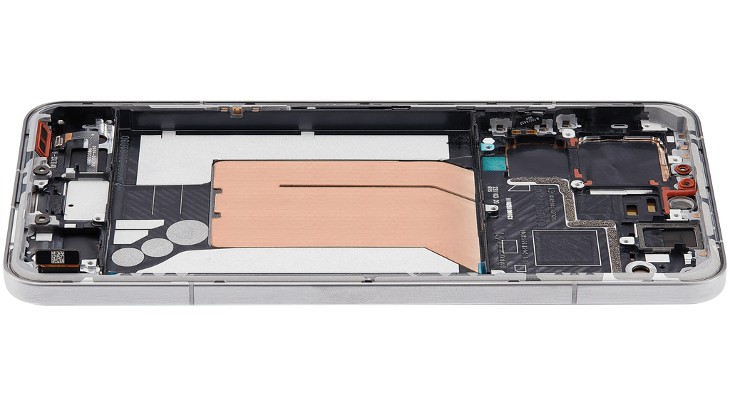OLED Display with Frame for Xiaomi 14 Pro (Refurbished) (Titanium)