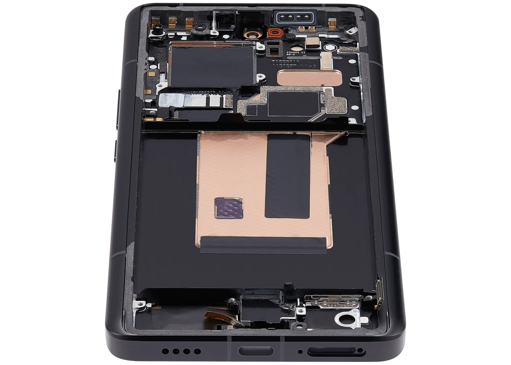 OLED Display with Frame for Xiaomi 13 Ultra (Refurbished) (Black)