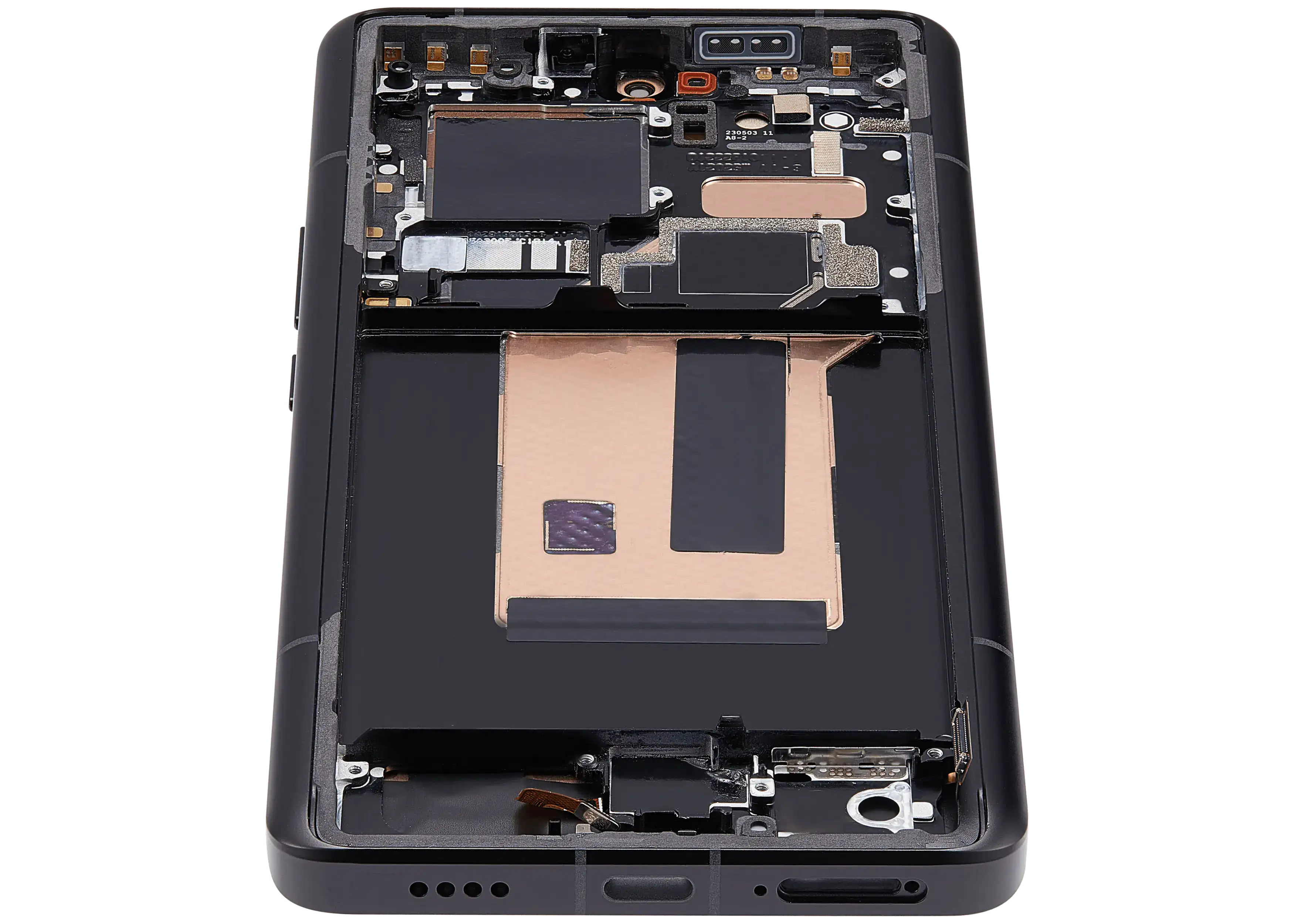 OLED Display with Frame for Xiaomi 13 Ultra (Refurbished) (Black)