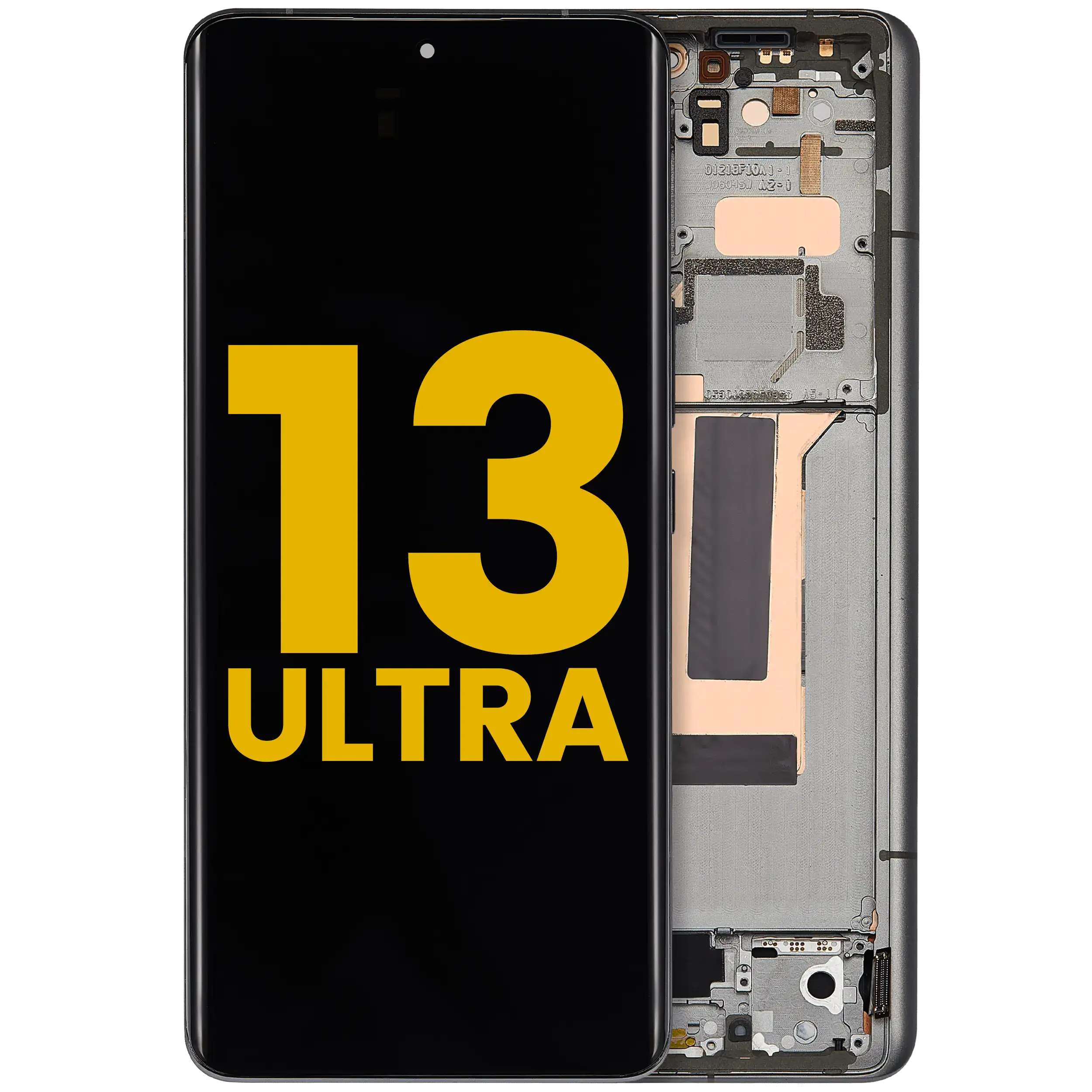 OLED-Display mit Rahmen für Xiaomi 13 Ultra (wiederaufbereitet) (Olive Green)