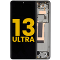 OLED-Display mit Rahmen für Xiaomi 13 Ultra (wiederaufbereitet) (Olive Green)